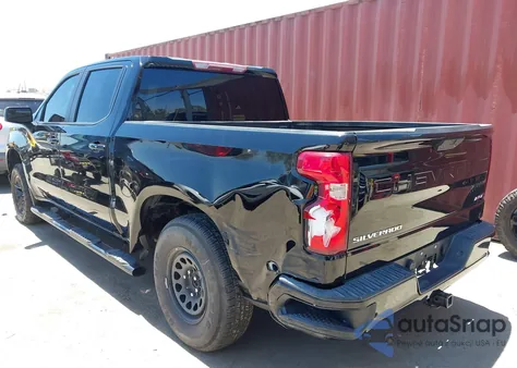 2019 Chevrolet Silverado 1500 Rst из США, поврежденный, VIN 1GCUWDED0KZ115795